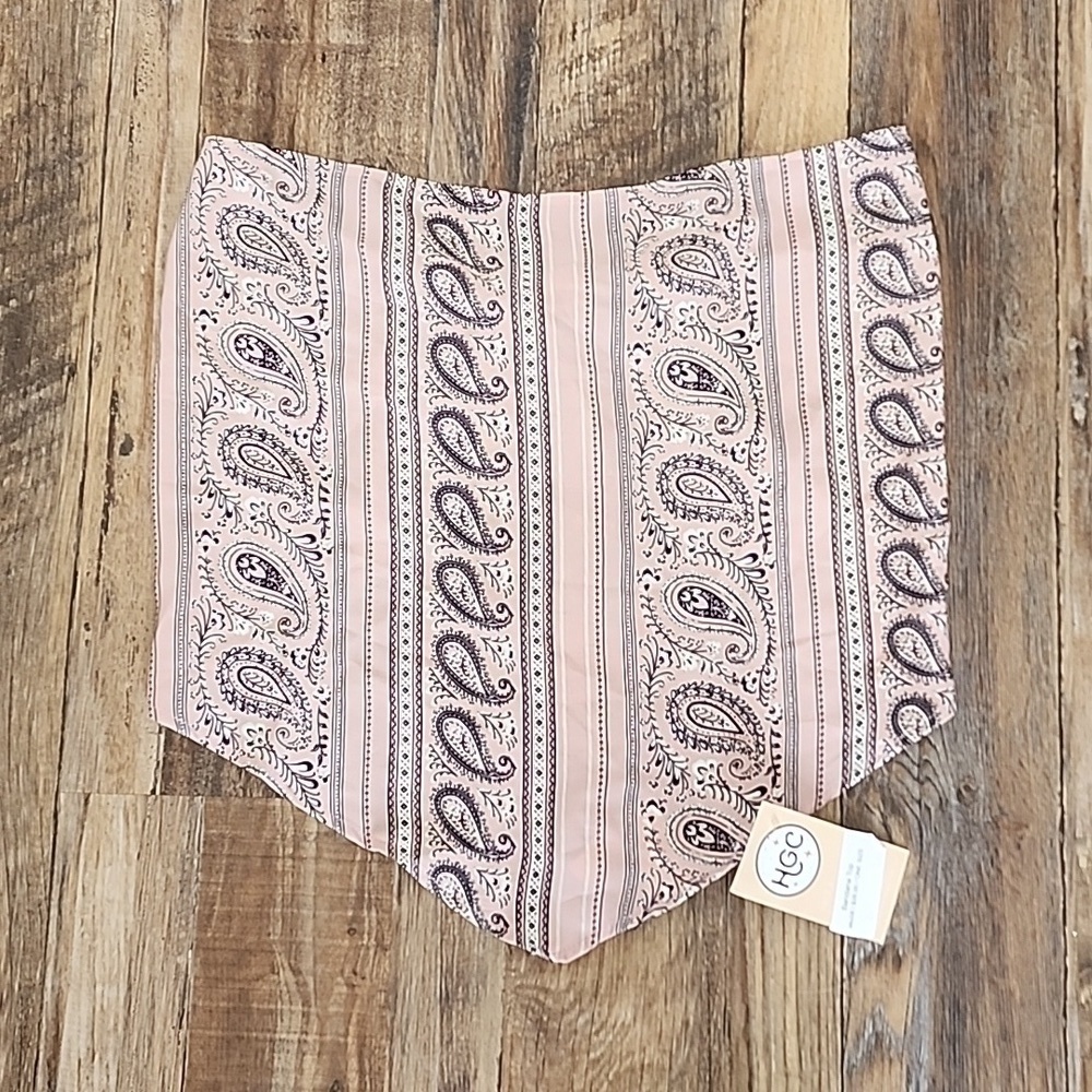NWT Saints & Hearts Bandana Tube Top One Size - Picture 1 of 8